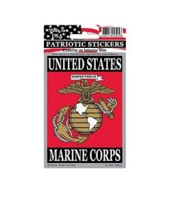 Marines Corps USMC EGA Full Color Window Decal Sticker Licensed