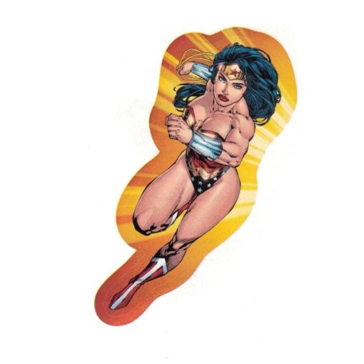 Wonder Woman Justice League Laptop Locker Phone Sticker Licensed DC Comics