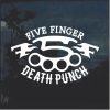 5 finger death punch logo sticker