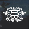 5 finger death punch logo - Band Sticker