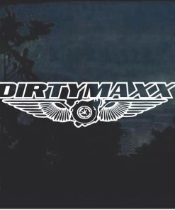 Dirtymax Duramax Diesel Turbo Window Decal Sticker