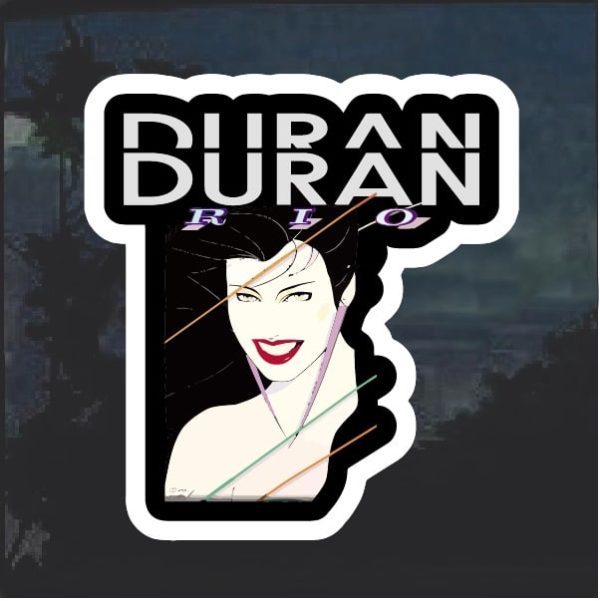 Duran Duran Rio full color Decal Sticker