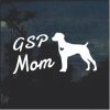 GSP Mom German Pointer Dog Decal Sticker