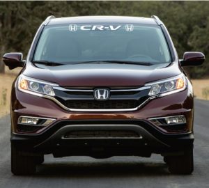 Honda CRV Windshield Banner Decal Sticker