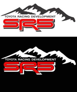 Toyota TRD SR5 Mountains 2 color Decal Set Toyota Trd Stickers A2