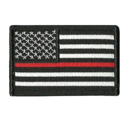 Tactical USA Flag Thin Red Line