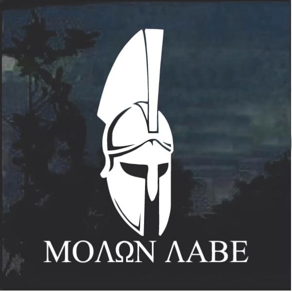 Molon Labe Spartan Helmet D2