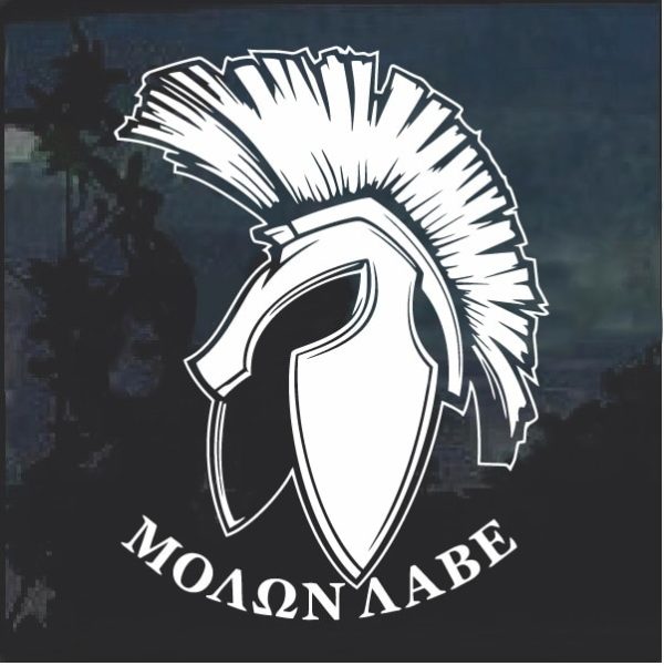 Molon Labe Spartan Helmet D3