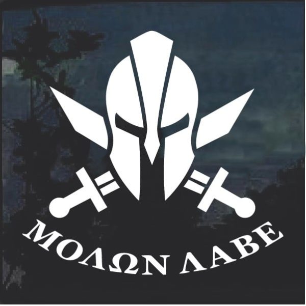 Molon Labe Spartan Helmet D6