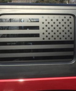 Jeep Side window Flag Decals