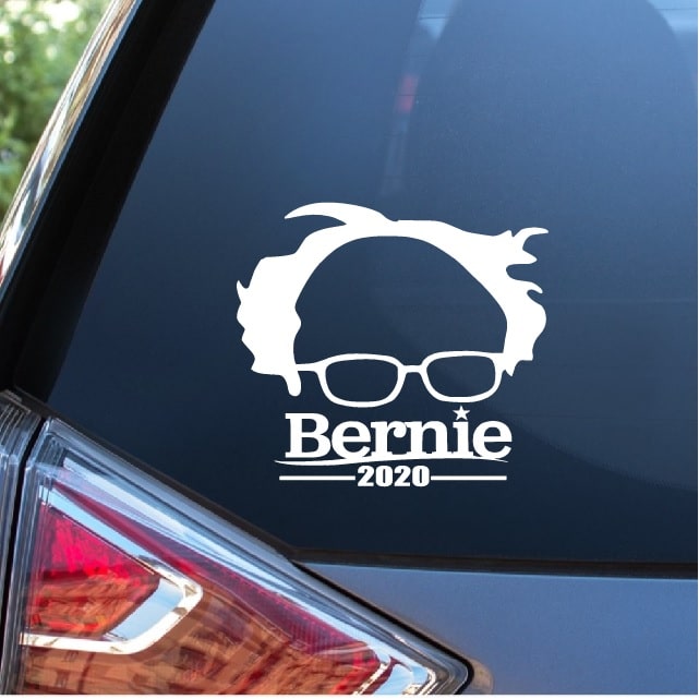 Vinyl Sticker Bernie Sanders Campaign Logo Car Window Decal Bumper Laptop Drinkware