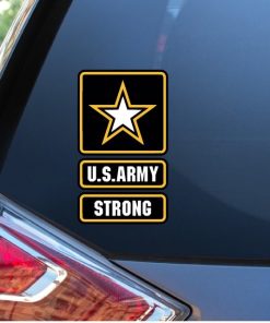 US Army Strong Full Color Decal Stickers