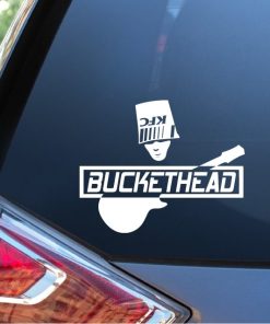 BucketHead - Band Stickers A2