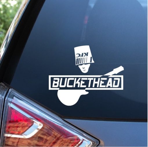 BucketHead - Band Stickers A2