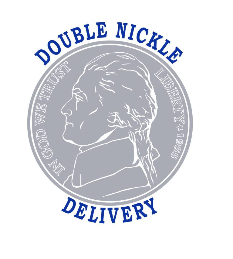 Jim Double Nickel Special Order 2 large decals 20" 2 color silver and