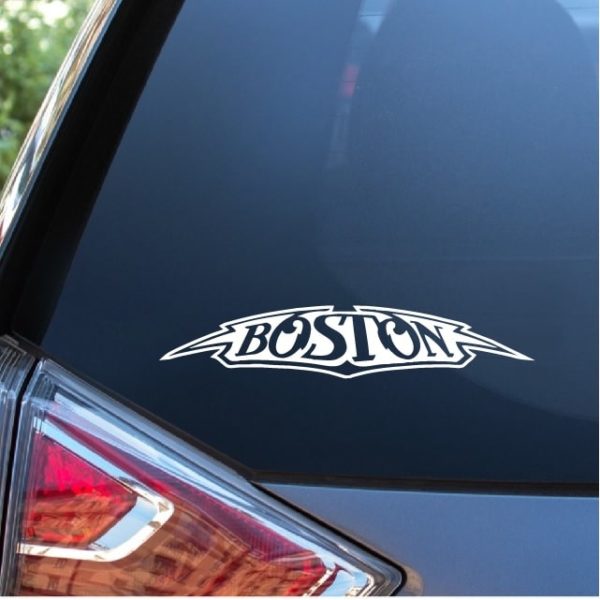 Boston Band Window Decal Sticker