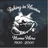 Fishing in Heaven In Loving Memory Decal Sticker Catfish