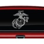 marines USMC EGA Eagle Globe Anchor Semper Fi Window Decal Sticker