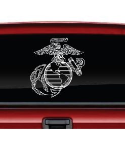 Marines EGA Eagle Globe Anchor Semper Fi Decal Sticker1