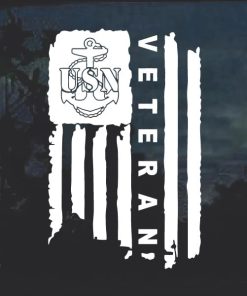 USN US Navy Veteran Weathered Flag A2