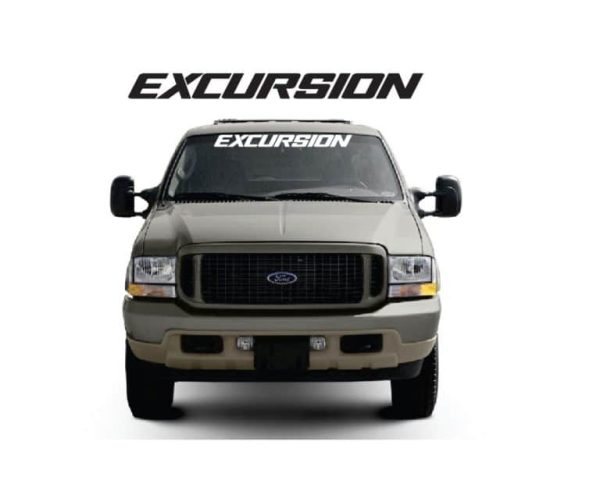 Ford Excursion Windshield Banner Decal Sticker
