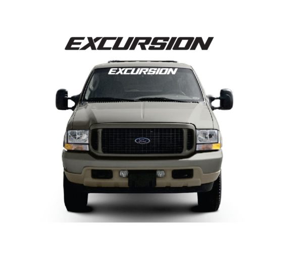 Ford Excursion Windshield Banner Decal Sticker