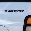 Chevy SIlverado Rear Quarter Decal Stickers
