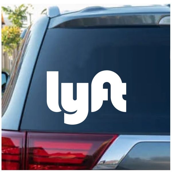 Lyft Ride Share Decal Sticker 2