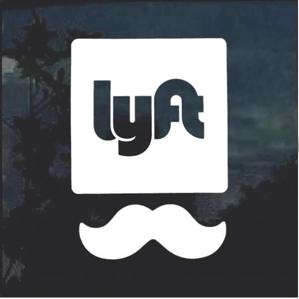 Lyft window decal sticker for cars and trucks a2 MADE IN USA
