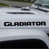 Jeep gladiator hood decal sticker