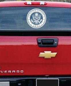 US Army Insignia Large Rear Window Decal Sticker