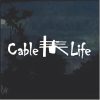 Cable Life Cable Technician Decal Sticker