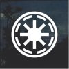 Galactic Republic Badge Decal Sticker