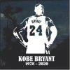 Rest in peace Kobe Bryant Decal Sticker