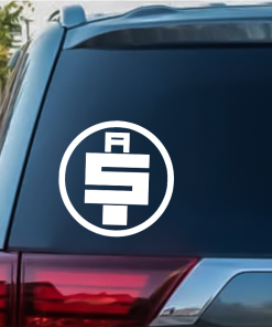 Nipsey Hussle All Money Round window decal Sticker