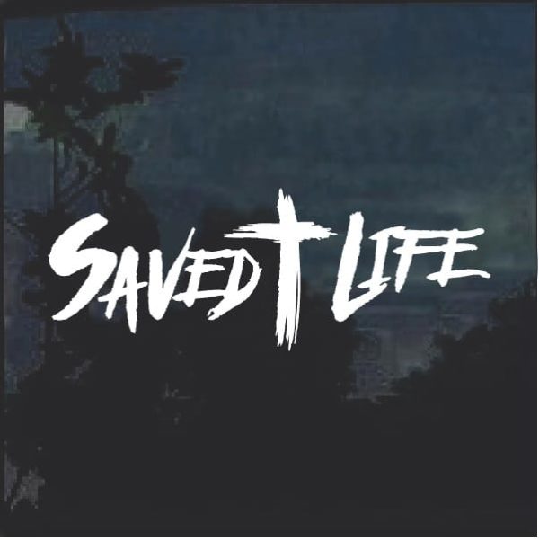 Saved Life Window Decal Sticker