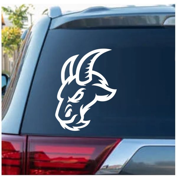 Goat Head Decal Sticker