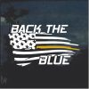 Dispatchers back the blue weathered flag