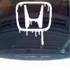 Honda Bleeding Logo Rear Window decal 24"