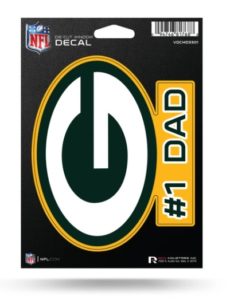 Green Bay Packers Dad Window Decal Sticker Officially Licensed NFL Football