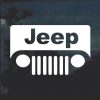 Jeep grill Jeep Decal Stickers- Aftermarket replacement NON Factory