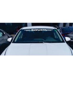 Hyundai Sonata - Windshield Banner Decal Sticker