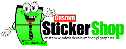 Custom Sticker Shop - Sticker Store Logo