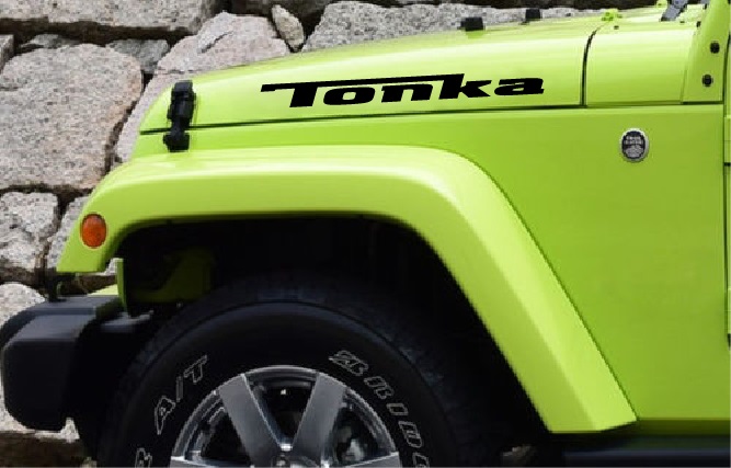 Jeep Wrangler Tonka 22 x  Jeep Decal Sticker | MADE IN USA