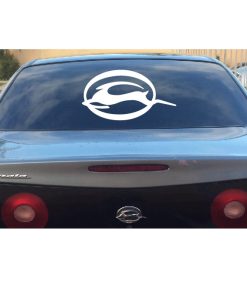 Chevy Impala Rear Window Decal Sticker