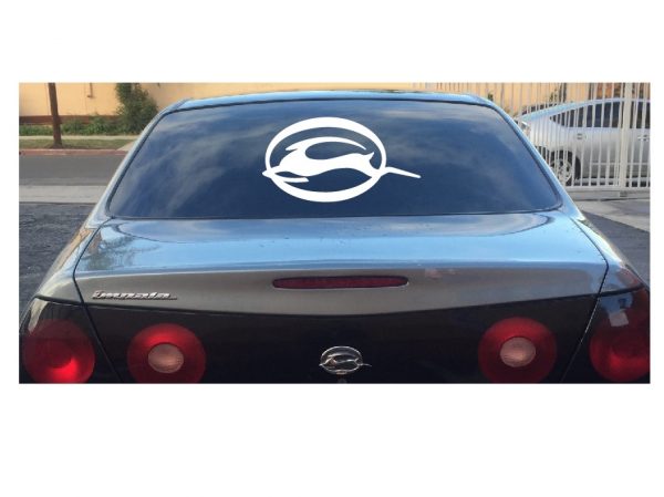 Chevy Impala Rear Window Decal Sticker