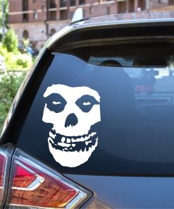 misfits skull window decal sticker