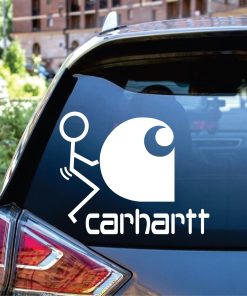Fuck Carhartt Window Decal Stickers