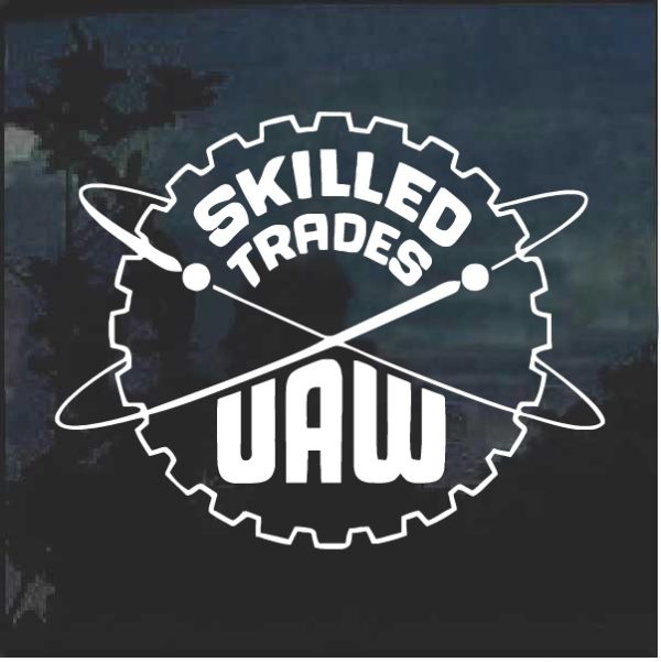 UAW Skilled Trades Decal Sticker
