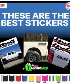4x4 Decals *Aftermarket non-factory
